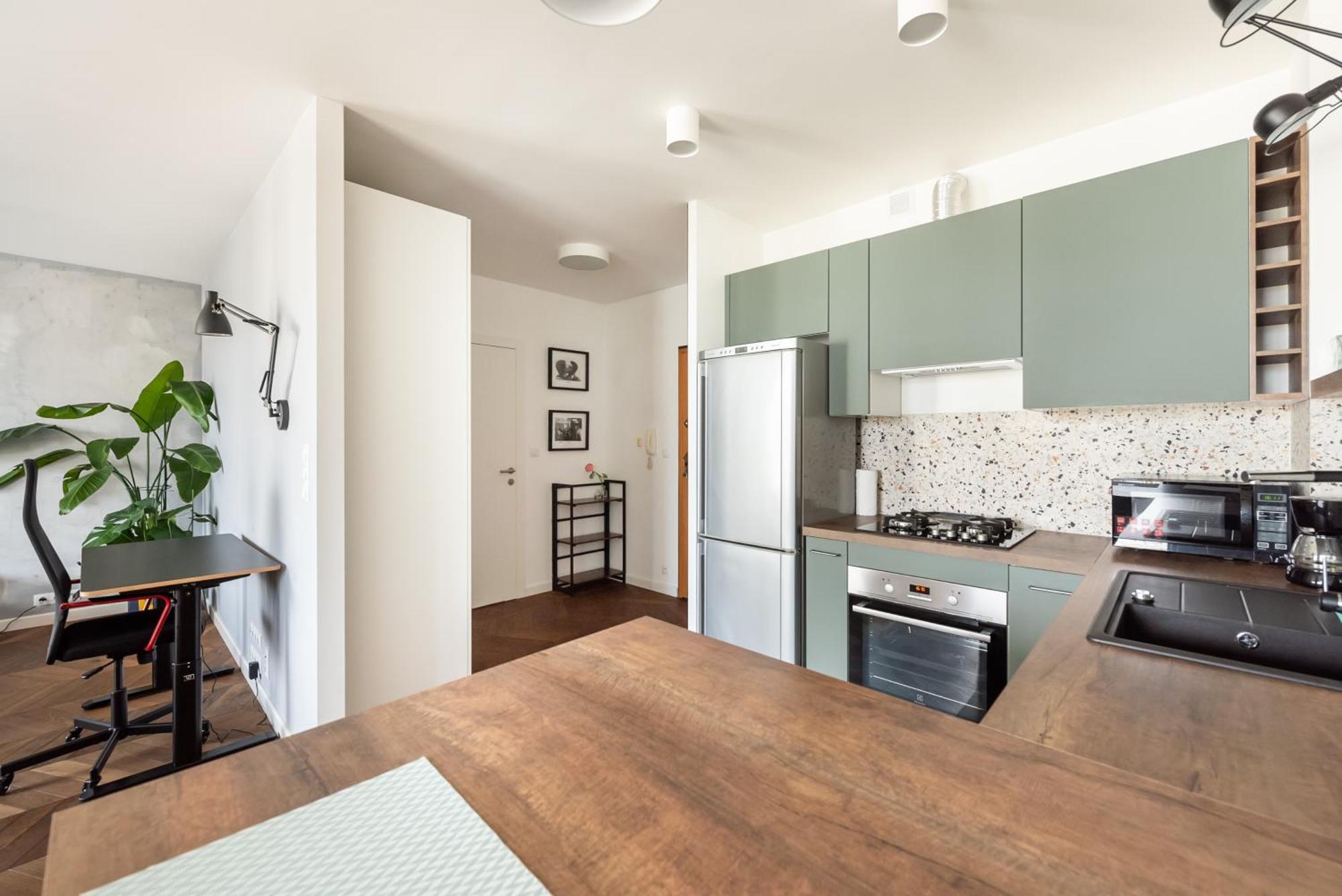 Apartment Zielone Zacisze Retro Warschau